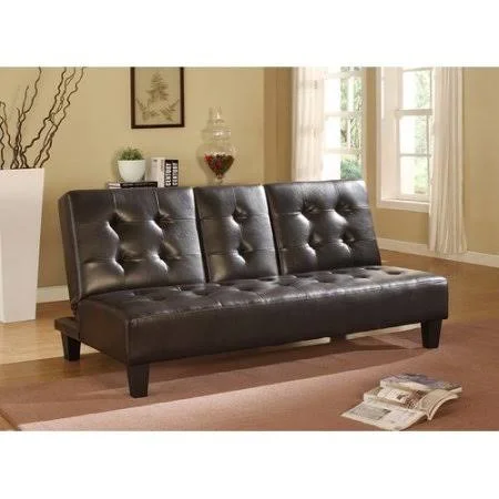 Latitude Run Mcgrail Twin Sleeper Sofa - Black