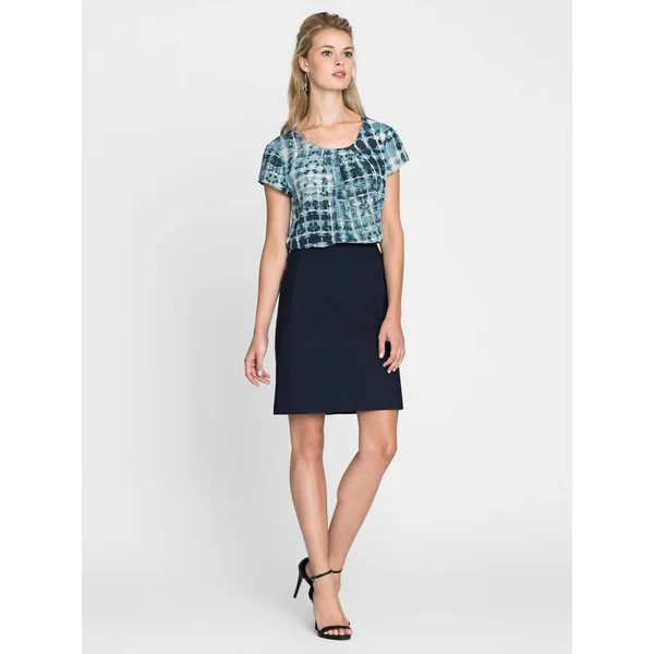 Wonderstretch Skirt Pants - Nic+Zoe 12 - Dark Indigo