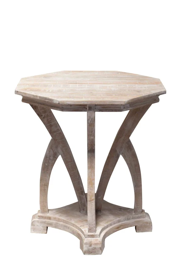 Crestview 28.5x22 Round Accent Table CVFNR782