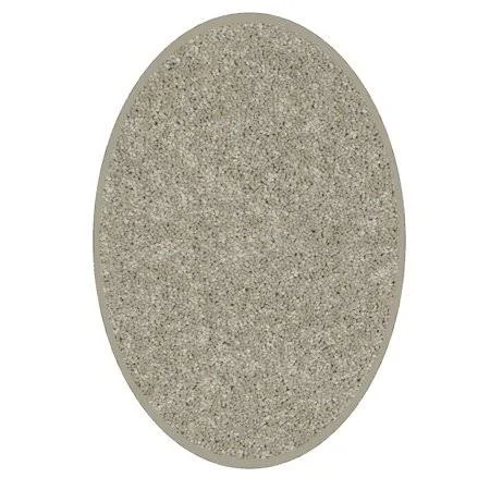 Saturn Collection Kids Favourite Area Rugs Beige - 6'x9' Oval