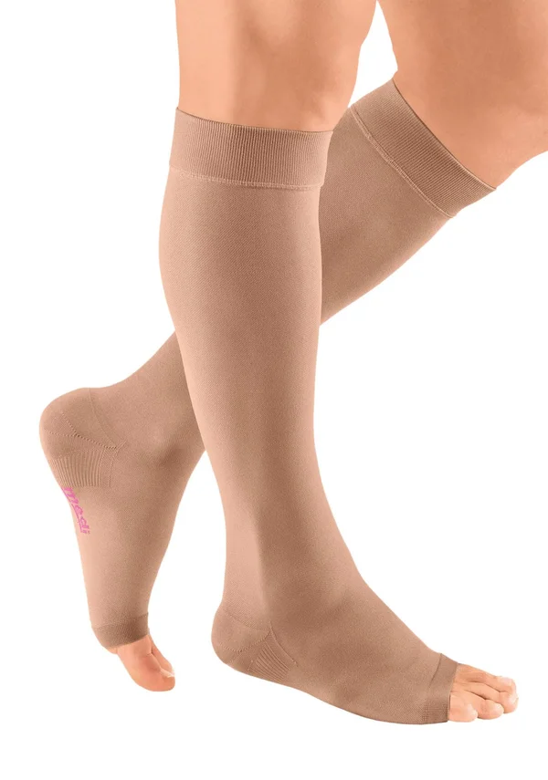 Mediven Plus, 30-40 mmHg, Calf High, Open Toe Beige, III-Petite