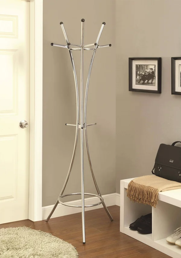 Coaster 900894 Chrome Coat Rack