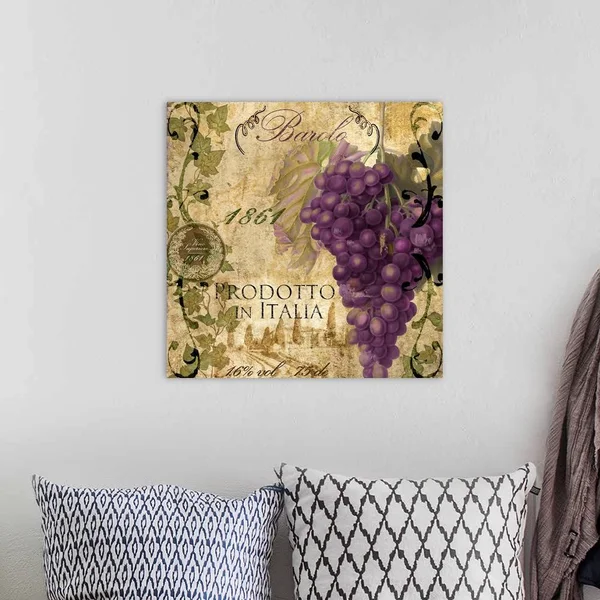 Vino Italiano II - Canvas Wall Art, 20x20, Great Big Canvas