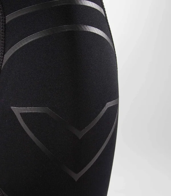Grappling Compression Spats S - Black/Silver