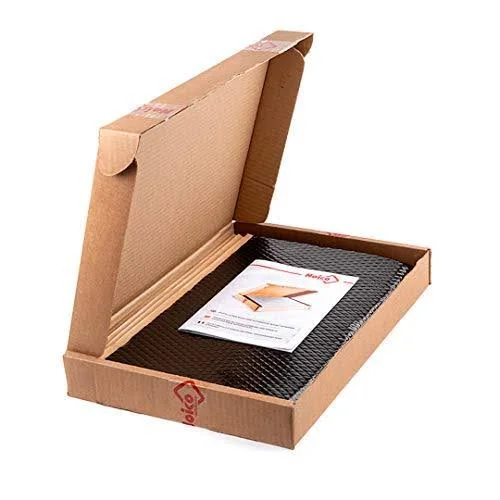 Noico Black 80 Mil 18 sqft Car Sound Deadening Mat - Butyl Automotive Sound Deadener, Audio Noise Insulation and Dampening