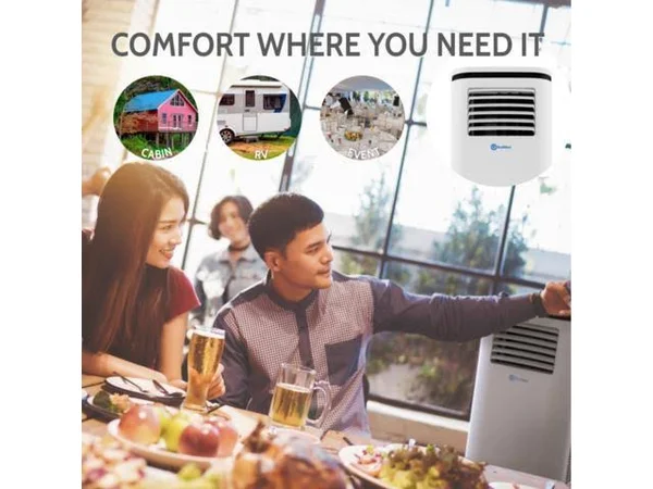 Rollicool 14, 000 BTU Portable Air Conditioner with Voice Control (100H-20)