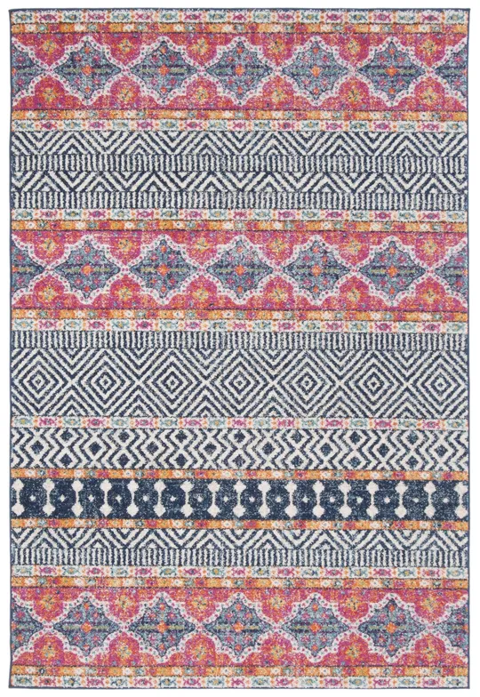 Safavieh Madison MAD797N 6&7x22 x 9&2x22 Navy, Ivory Area Rug
