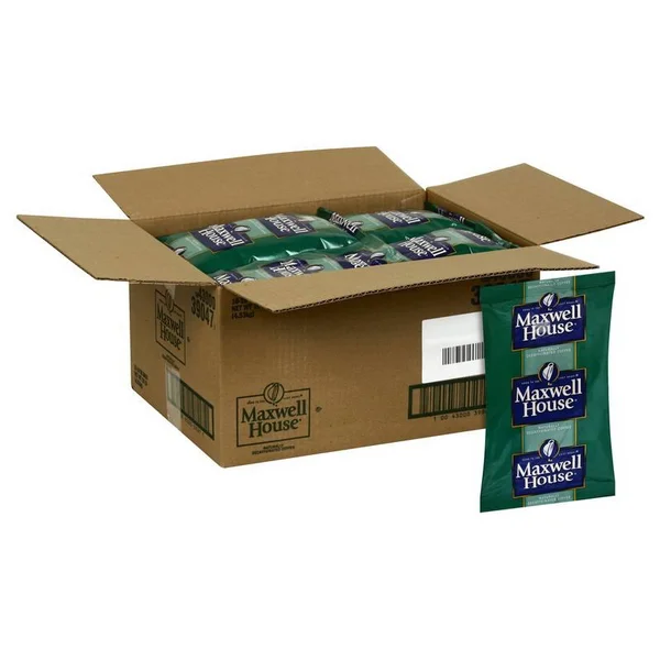Maxwell House Super High Yield Decaffeinated Coffee, 10 oz. Bag (Pack of 16)