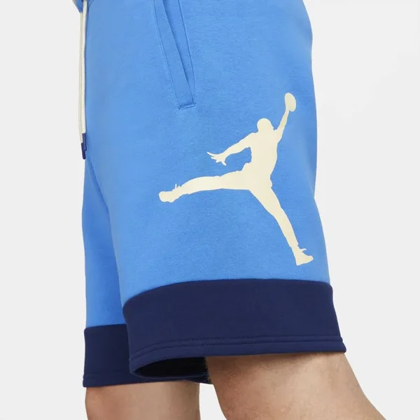 Jordan Men's Jumpman Air Fleece Basketball Shorts - XXL, Blue