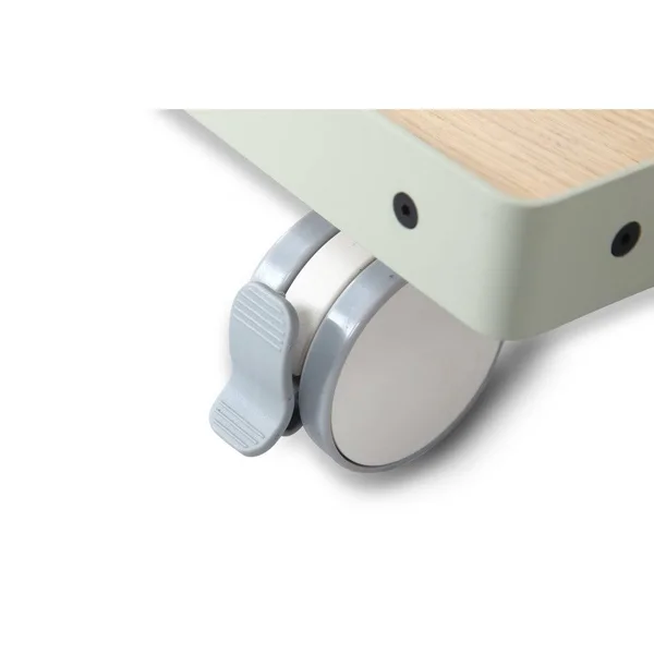 Camino Dolores Garment Rack - Grey/waxed Oak