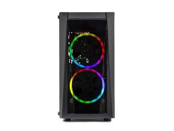 Skytech Blaze II Gaming Computer PC Desktop ? Ryzen 5 2600 6-Core 3.4 GHz - Nvidia GeForce GTX 1650 4G, 500g SSD, 8GB DDR4, RGB