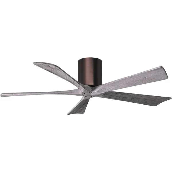 Irene Hugger Ceiling Fan by Matthews Fan Company - Polished Chrome, IR5H-CR-BW-60