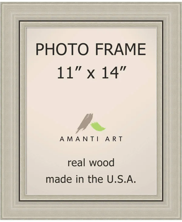 Amanti Art DSW1385358 Romano Silver Photo Frame