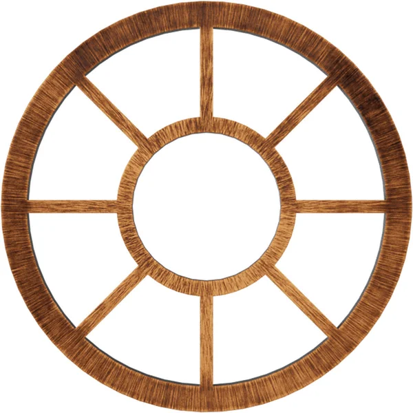 Ekena Millwork CMPP26GRACO 26x22OD x 9 1/2x22ID x 3/4x22P Grace Architectural Grade PVC Pierced Ceiling Medallion, Antiqued Copp