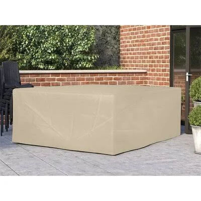 Freeport Park Water Resistant Patio Sectional Cover Size: 27.56x22 H x 106.3x22 W x 106.3x22 D - Color: Beige