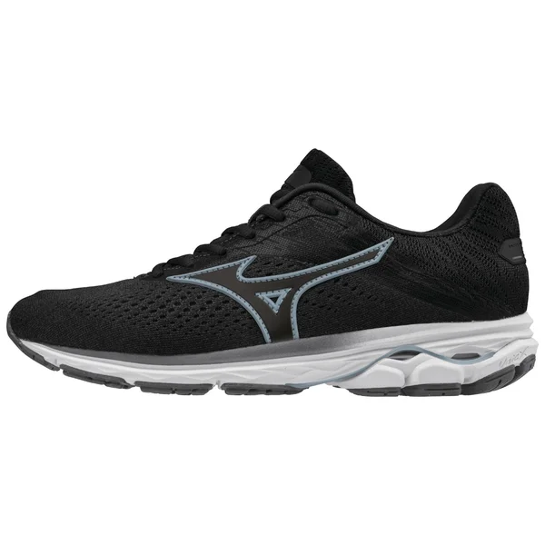 Mizuno - Women's Wave Rider 23 D (Wide) Running Shoe, Dark Shadow, Size 7