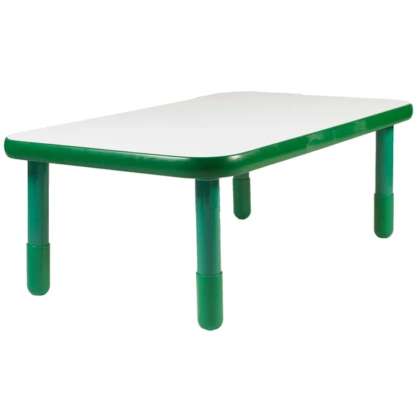 Baseline 48x22 x 30x22 Rectangular Table - Shamrock Green with 18x22 Legs