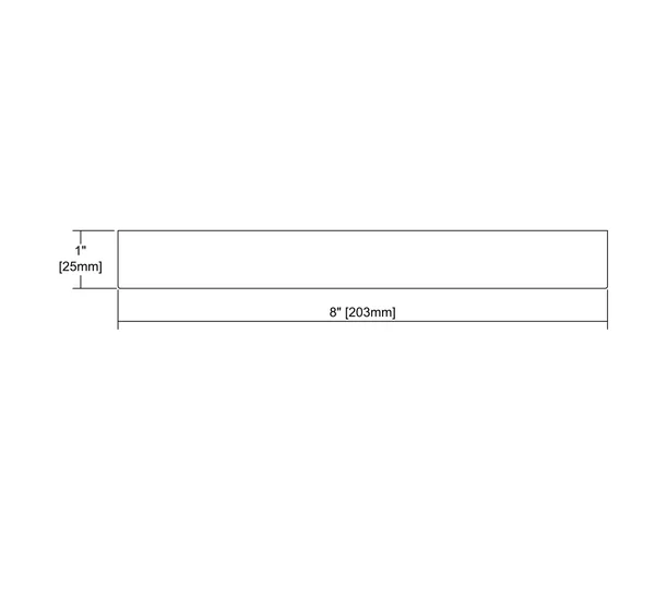 Thomas Lighting CL781131 Titan 8x22 LED Flush in Oil Rubbed Bronze with A White Acrylic Diffuser