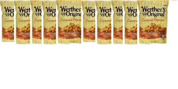 Werther&s Original Caramel Popcorn Classic (Pack of 9)