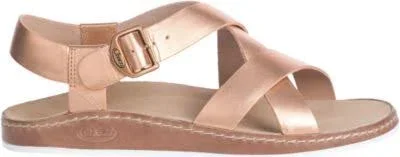 Chaco Wayfarer Size: 7M, Rose Metallic