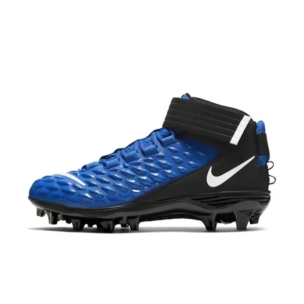Nike Men's Force Savage Pro 2 Mid Football Cleats - Blue