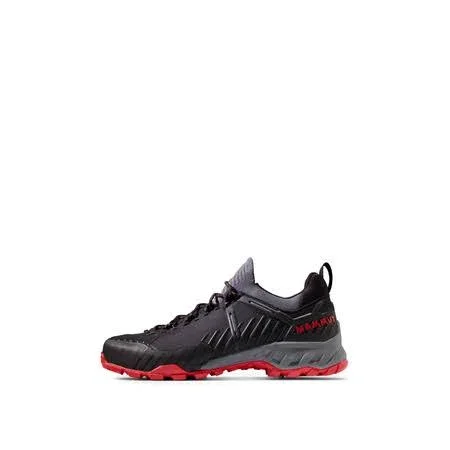 Mammut Alnasca Knit II Low Hiking Shoe - Men's Black/Spicy - 11.5