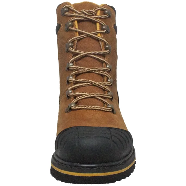 AdTec Men's 7x22 Steel Toe Work Boot Light Brown