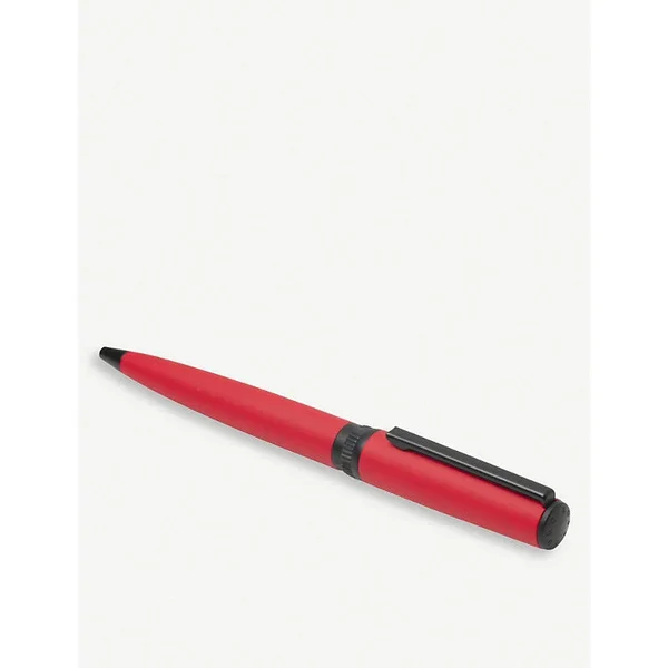 Hugo Boss Gear Rubber-Coated Brass Ballpoint Pen