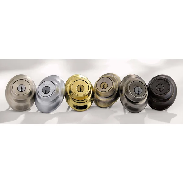Kwikset, Dakota Handleset, Single Cylinder, Satin Nickel, 687DA 15