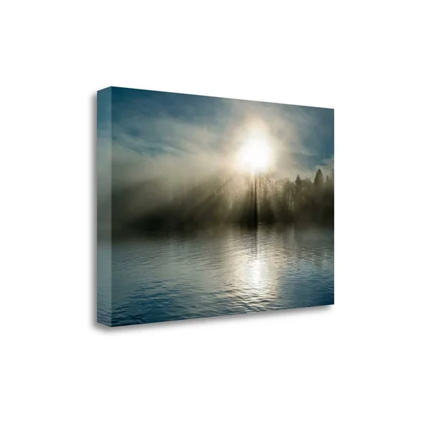 Tangletown Fine Art Rising Above The Water by Vladimir Kostka, Giclee Print on Wrap Canvas, 32x21x22