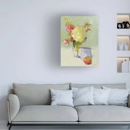 Trademark Fine Art Ic02346-C2432Gg Carol Maguire 'Hydrangea with Blue