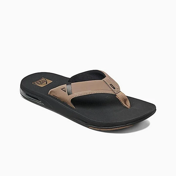 Reef Fanning Low Mens Flip Flops - 10 - Brown