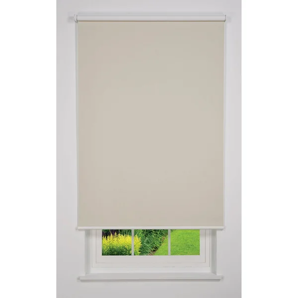 Linen Avenue Cordless Blackout Roller Shade - Beige 41 W x 66 H