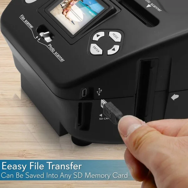 Pyle Digital 3-in-1 Photo, Slide and Film Scanner (PSCNPHO53.5)