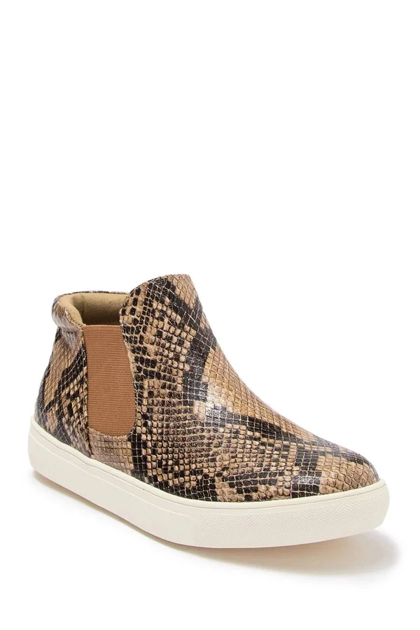 Matisse Women's Harlan Sneaker Tan Snake - 7