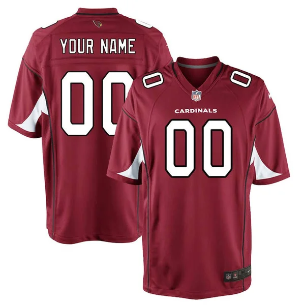 Men's Arizona Cardinals Nike Red Customized Game Jersey
