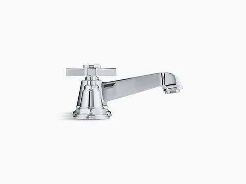 Kohler K-13132-3B-CP Pinstripe Polished Chrome Widespread Bathroom Faucet