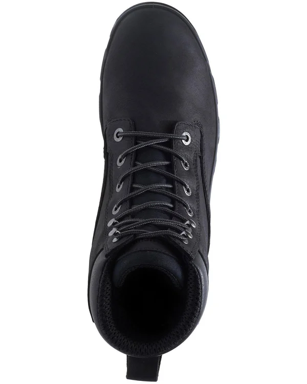 Men's Wolverine Chainhand Waterproof Steel Toe Work Boot - Size: 9.5, Black
