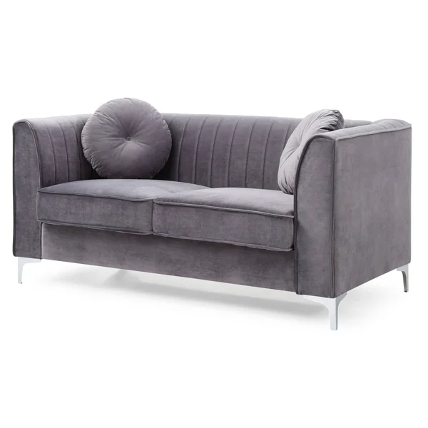 Glory Furniture Delray G793A-L Loveseat - Black