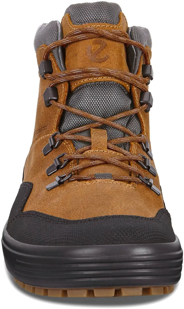 Ecco Men's Soft 7 Tred GTX Terrain Mid Boots - Black/Amber