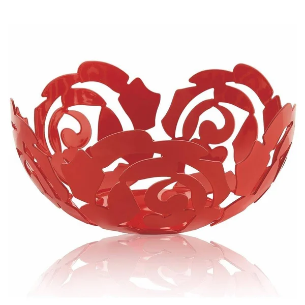 Alessi - La Rosa Fruit Bowl, Red