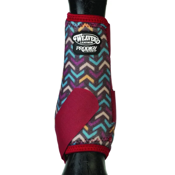 Prodigy Athletic Boots - Front, Two-Pack, Leopard, Small