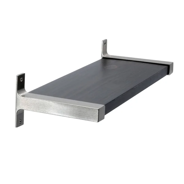 Industrial Modern Wood 2-Piece Wall Shelf Set Weathered Gray 26 x 7.75