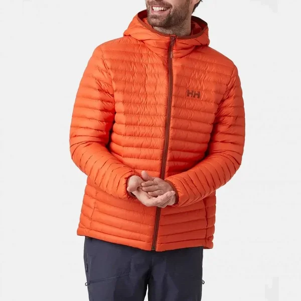 Helly Hansen Mens Sirdal Hooded Insulator Jacket Patrol Orange M