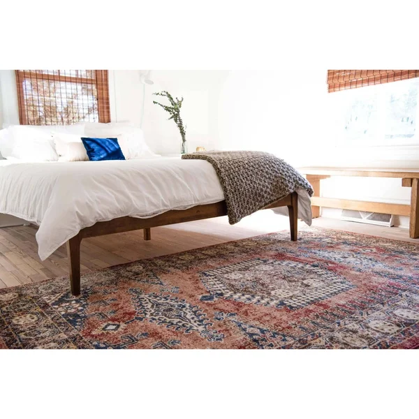 Unique Loom Larissa Utopia Area Rug - 5& x 8& Terracotta