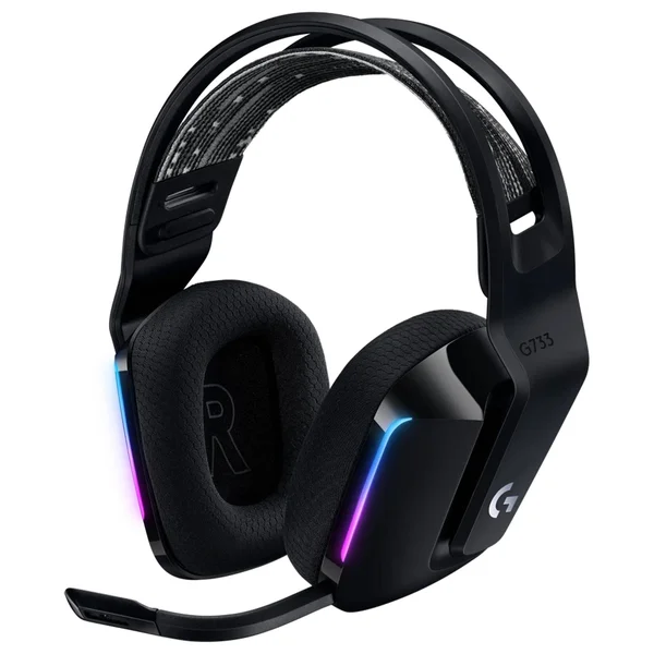 Logitech G733 Lightspeed Wireless RGB Gaming Headset Black