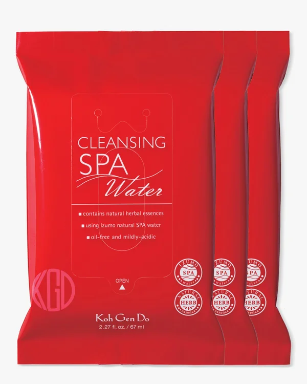 Koh Gen Do Cleansing Water Cloths - 3 packs - 10 cloths per pack