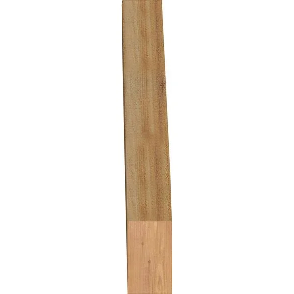 4x22W x 22x22D x 28x22H Traditional Rough Sawn Brace, Western Red Cedar