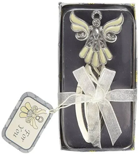 Gift Boxed Angel Bookmark Perfect Favors for Weddings or Religious Events (Set of 6) - 3.25" x 1.375"