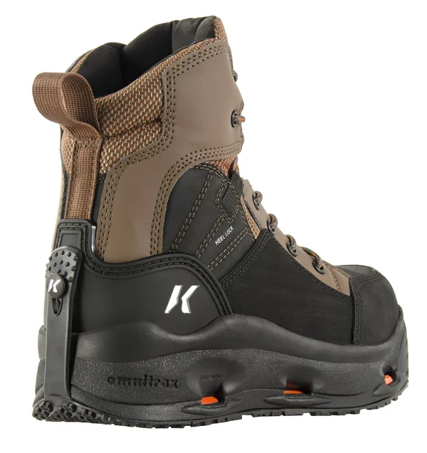 Korkers Buckskin Wading Boots, Kling-On/Studded Kling-On boot_size:15